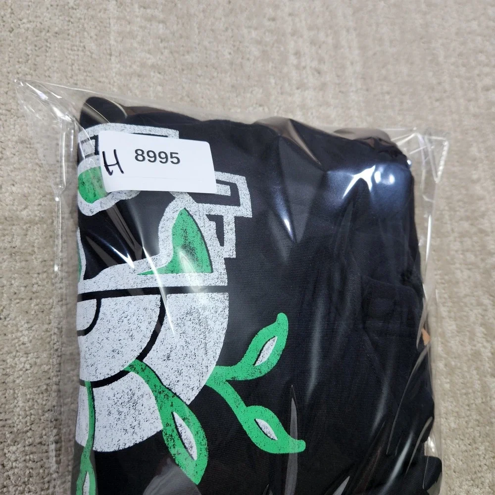 The North Face Hoodie Men Large New Veiws Same Planet Recycled Black Fleece NEW